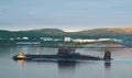 Russian nuclear submarine Dmitry Donskoy