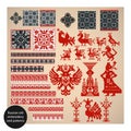 Russian old embroidery and patterns