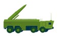 Russian operational-tactical missile system Iskander Royalty Free Stock Photo