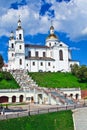 Russian Orthodox Assumption Cathedral in Vitebsk, Belarus.