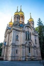 Russian Orthodox Church at the Neroberg, Wiesbaden, in Germany