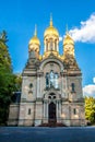 Russian Orthodox Church at the Neroberg, Wiesbaden, in Germany