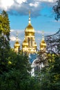 Russian Orthodox Church at the Neroberg, Wiesbaden, in Germany