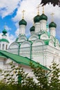 Russian Orthodox Church temple XVII cent Royalty Free Stock Photo