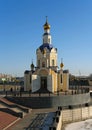 A Russian orthodox temple