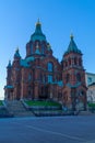 Russian Orthodox Uspenski Cathedral, in Helsinki Royalty Free Stock Photo