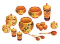 Russian painted ware