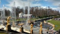 Russian palaces, fountains and parks.