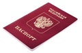 Isolated Russian Passport Royalty Free Stock Photo