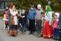 Russian people celebrates Maslenitsa