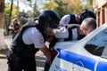 Russian police apprehend the criminal
