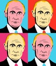 Russian president illustration