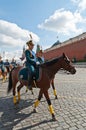 Russian Presidential Regiment Cavalry Escort Squadron Royalty Free Stock Photo