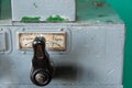 Russian Railways. Equipment in the dispatcher`s room in the old train station. Tver region, Russia.