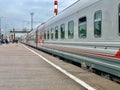 Russian Railways Railway Carriage Royalty Free Stock Photo