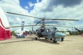 Russian reconnaissance and attack helicopter Ka-52