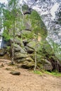 Russian reserve Stolby Nature Sanctuary. Near Krasnoyarsk