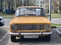 Russian Retro Car VAZ-2101, 1977 Royalty Free Stock Photo