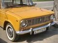 Russian Retro Car VAZ-2101 Royalty Free Stock Photo