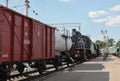 Russian retro trains