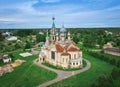 Russian Revival architecture style church in Kukoboy