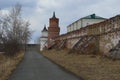 Russian road Russian village happiness silence peace peace Church field green