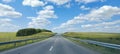 Russian roads summer nice Royalty Free Stock Photo