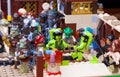 RUSSIAN, JANUARY 24, 2019. LEGO STAR WARS. Minifigures Bar Cantina Mos Eisley on Tatooine