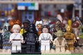 RUSSIAN, SAMARA - JANUARY 24, 2019. LEGO STAR WARS. Minifigures Star Wars Characters Royalty Free Stock Photo