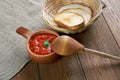 Russian sauce adjika Royalty Free Stock Photo