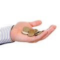 Russian small change Royalty Free Stock Photo