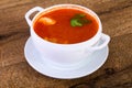 Russian Solyanka soup Royalty Free Stock Photo