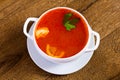 Russian Solyanka soup Royalty Free Stock Photo