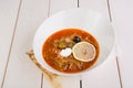 Russian solyanka soup Royalty Free Stock Photo