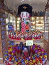 Russian souvenirs in a shop. Matreshka