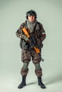 Russian special forces soldier