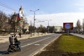 Russian spring. Peaceful rally against the Nazis, benders, fascists, nationalists Royalty Free Stock Photo