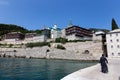 Russian St. Pantaleon Orthodox monastery at Mount Athos