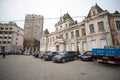 Russian street in the Dalian, China