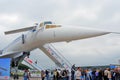 Russian supersonic airplane Tupolev Tu-144