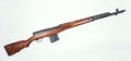Russian SVT M1940 rifle Royalty Free Stock Photo