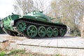 A Russian T54 tank Royalty Free Stock Photo