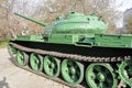 A Russian T54 tank Royalty Free Stock Photo