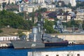 Russian Tarantul-class of missile corvette Royalty Free Stock Photo