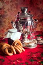 Russian tea Royalty Free Stock Photo
