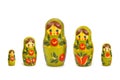 Russian toy matrioska Royalty Free Stock Photo