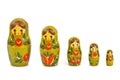 Russian toy matrioska Royalty Free Stock Photo