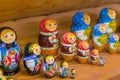 Russian toys Matrioshka Royalty Free Stock Photo