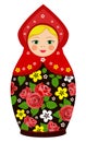 Russian tradition matryoshka dolls Royalty Free Stock Photo