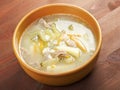 Russian tradition soup Rassolnik Royalty Free Stock Photo